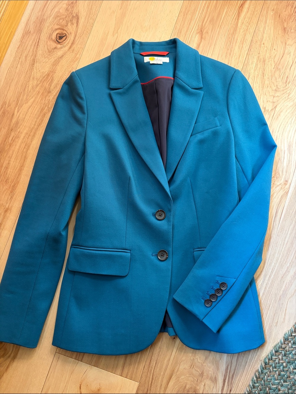 Boden Jacket Blazer 4 Teal Blue (Worn Once)